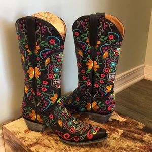 Old Gringo Klak 13” Black Boots 8.5